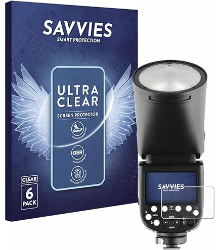 Pellicola Protettiva Per Godox XPro - 2 Pezzi Trasparenti Anti-impronte, Made In Germany - Foto 10