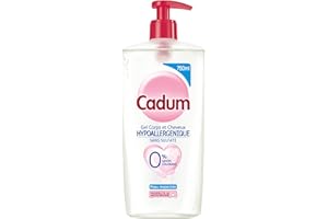 L'OREAL PARIS Cadum Ecopack Gel Corps et Cheveux Hypoallergénique Sans Sulfate, 750ml