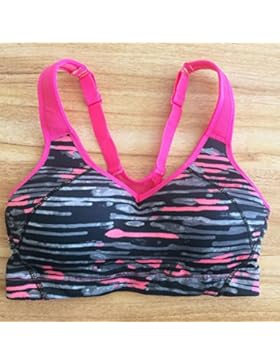 Ad alta intensità reggiseno sportivo tapis roulant shock yoga fitness fast dry vest le particelle di biancheria...