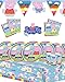 Produktbild Party-Set Peppa Pig (Peppa Wutz) für Kindergeburtstage, für 8, 16, 24 oder 32 Personen, mit Banner