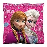De poliéster ARDITEX Cojín Relleno Diseño Frozen, Poliéster, Rosa Fucsia, 35x35x4 cm, 6 Unidades