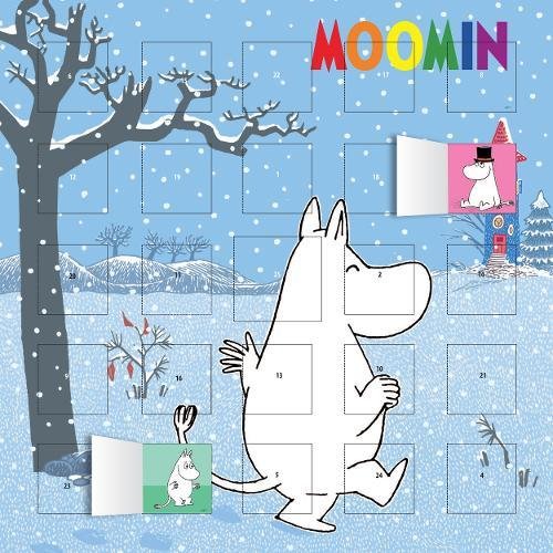Preisvergleich Produktbild Moomin and the Winter Snow advent calendar (with stickers)