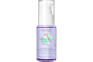 REVLON PROFESSIONAL Magnet Blondes Ultimate-Oil - Repair & Neutralization, tonkorrigierendes Haaröl mit violetten Pigmenten für blondiertes, blondes, gesträhntes und weißes Haar