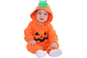 MOMBEBE COSLAND Déguisement Bébé Garçons Citrouille Barboteuse Halloween Costume