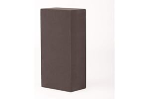 Bodhi Bloc de yoga Asana Brick | Bloc de yoga en mousse EVA | Outil pour débutants et confirmés | Accessoires d'entraînement pour yoga et pilates | Noir