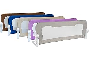IB-STYLE ib style® FINN barriera di sicurezza per letto | Protezione dei bambini | 4 colori | 4 dimensione | Altezza: 42cm | 180cm | Viola