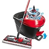 Vileda Ultramax Turbo Pedal Cleaning Set, Floor Wiper and Bucket with Strong Sling, 360 Degree Rotating Head