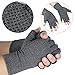 Produktbild Arthritis-Handschuhe, Baumwolle und Spandex Handschuhe, für Rehabilitationsstöße, Hände warm halten, schmerzlindernd, offene Finger, Gr: S, M, L