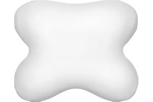 ‎EDDA LUX Edda Lux Bezug passend für Tempur All-Around Schlafkissen, 60/56 x 50/48 cm, formbeständiger Jersey Kissenbezug für Schmetterlingskissen, aus 100% Baumwolle, in Weiss