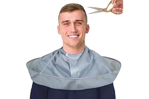 TEWZAFIYA Friseurumhang | Haar Schneideumhang Regenschirm | Faltbarer Friseurumhänge | Haarschneideumhang | Umhang Friseur Friseurbedarf | Umbrella Cape Friseur Zubehör Für Haarstyling, Schnitte, Salon
