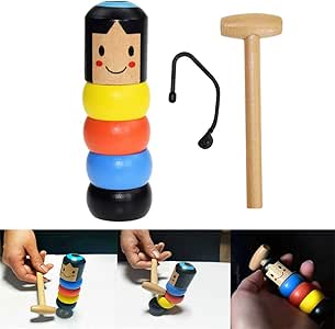 Jouet Magique Immortel Daruma Petit Homme En Bois 2019