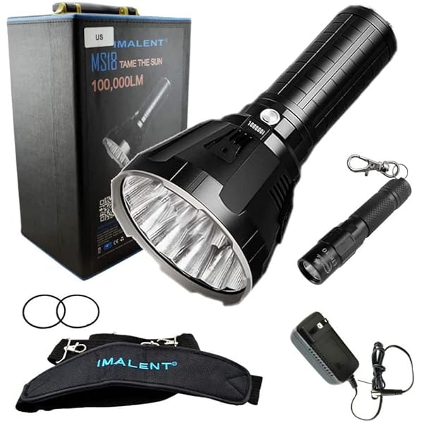L*i様 【新品 充電チェックのみ】IMALENT MS18 TAME 100, IMALENT MS18 high lumen flashlight - IMALENT®