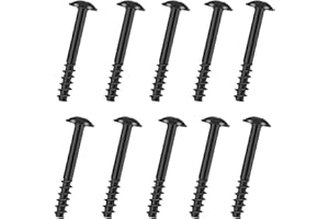 VAYFONI 10 Pcs Air Filter Lid Set - Universal Air Box Screw - Car Replacement Maintenance Screws (33.5mm x 5mm)
