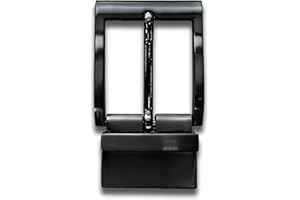 almela - Fibbia per cintura reversibile - Fibbia di ricambio - 30mm 32mm 35mm - Rimovibile - Fibbia girevole - 3 3,2 3,5 cm