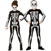 X-Ray Skinz Kinderkostüm Mit Skelett-Print – Gr. M (5–7 Jahre) – Cooles Halloween Outfit