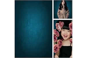 WAWBACKDROP WaW tło do fotografii studyjnej WaW 1,5 x 2,2 m, ciemnoniebieskie tło fotograficzne tkanina