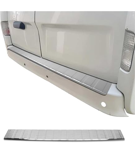 RVS Bumperbescherming voor de achterbumper van uw Fiat Ducato 2006