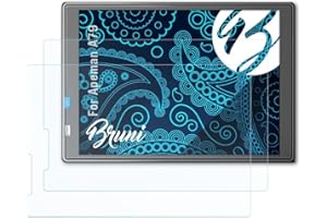 Bruni Schutzfolie kompatibel mit Apeman A79 Folie, glasklare Displayschutzfolie (2X)