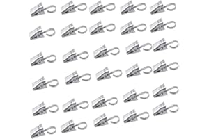 SUNDEER S.D.Maket ZR6O Curtain clip, Acrylic, 50pcs