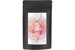 Thé Vert Jasmin Rose - Premium bio - Haute qualité - Vrac 100g - Bien-être, immunité, harmonie - Idée cadeau - S'aimer à jamais - TÉTI