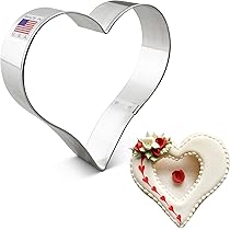 Stampi Biscotti San Valentino Formina Per Biscotti Stampo A Forma Di Vestito Da Sposa 10,2 Cm, Prodotto Negli Stati Uniti Da Ann Clark Formine Abito Sposa Torta Anello