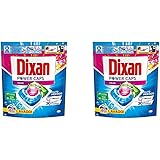 Dixan, Power Caps Color, Detersivo Lavatrice in Capsule, Pulizia Profonda del Bucato, Freschezza di Lunga Durata, Formato 60 
