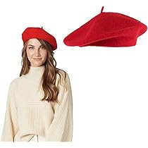 Klassieke Franse Baret,Franse Baretten Voor Dames En Heren,Unisex Zachte Warme Outdoor Vintage Artiest Hoed Beanie Unisex Hoed,Dames Kunstenaar Wintermuts In Eén Maat
