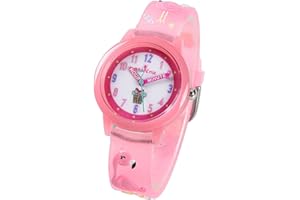 Bigmeda Montre pour Enfants, Montre pour Enfants Étanche 30M, Montre à Quartz Analogique De Dessin Animé 3D, Montre Bracelet Éducative pour Enfants 3 à 12 Ans.