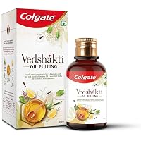 Colgate Vedshakti Oil Pulling, Clean and Healthy Mouth, 200ml, with Clove, Lemon Oil