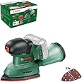 Bosch Cordless Multi Sander EasySander 18V-8 (Without Battery; 18 Volt System; for DIY Woodworking; 3x Sanding Sheets; 20x Sanding Papers; in Carton Packaging) – Amazon Edition