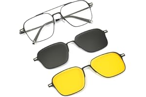 Gokame Olene Blue 3 in 1 Polarized Sunglasses | Oleneblue Sunglasses | Men and Women 3 in 1 Magnetic Polarized Sunglasses | Gift for Women & Men