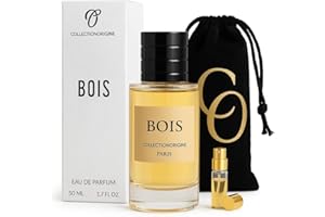 COLLECTION ORIGINE BOIS (2025) I Collection Originale - Extrait de Parfum GÉNÉRIQUE 50 ml + Vaporisateur de Poche et Pochette Velours OFFERTS - Haut de Gamme - pour HOMME