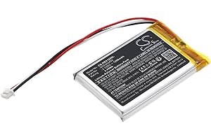 TCTK TECHTEK Battery 1200mAh compatible with [Razer] Barracuda X replaces ACE503450