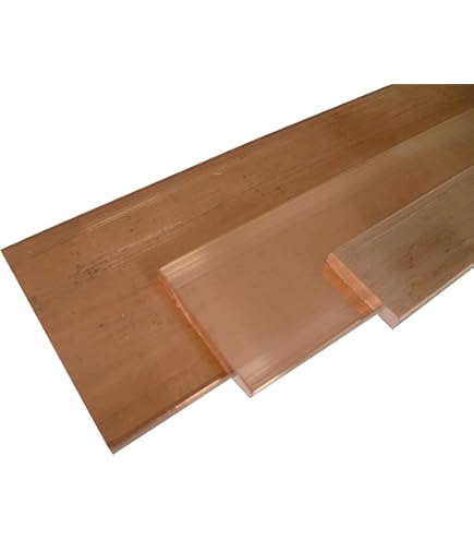 Koper platte stang Cu99,9 platte producten breedte 8-80 mm