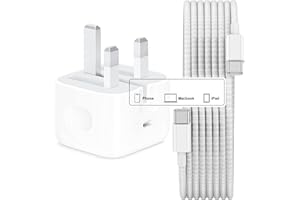 CELLHELMET for iPhone 15 USB C Charger [MFi Certified] 35W PD USB C Fast Charger Plug with 1M/3.3FT USB C to C Cable for iPhone 15/15 Plus/15 Pro/15 Pro Max,iPad Pro/Air/Mini Type C Series,USB C UK Power Adapter