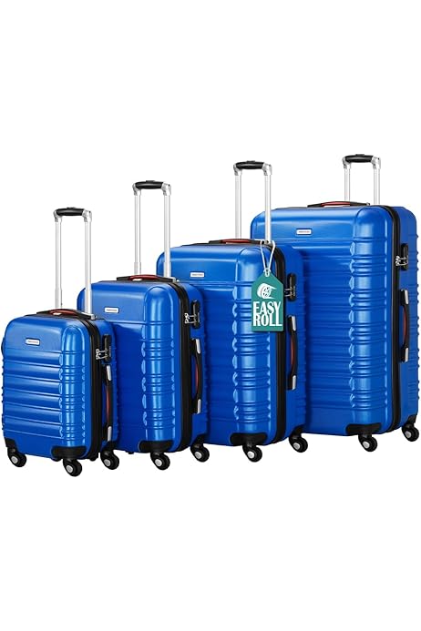 Valigia Grande Set Di Valigette Zelsius Pezzi, Grigio, Valigetta