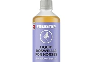 Freestep Liquid Boswellia for Horses | Joint Supplement | 95% Boswellia in Organic Apple Cider Vinegar | Liquid Hip & Joint Mobility Support | Myrrh & Frankincence Resin