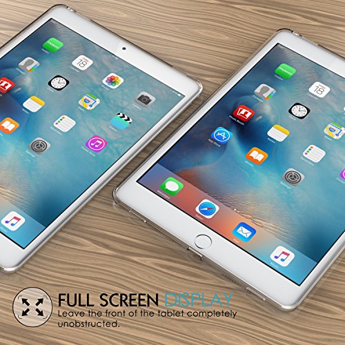 MoKo Hülle für iPad Pro 9.7 – Ultra Slim Flexible TPU Kristall Klar Schale Schutzhülle Crystal Case Cover Durchsichtig für Apple iPad Pro 9.7 Zoll 2016 Modell Tablet, Frost Transparent - 4