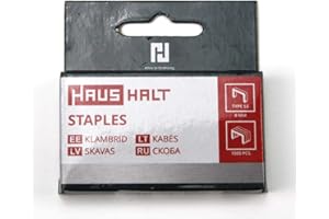 VAGNER SDH 5000 Tackerklammern 8mm Typ 53 Breite 11,2 mm Handtacker Klammer für Tacker