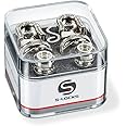 Schaller SC570250 Security Strap Locks - Nickel 1 Pair(2 Pieces)Small Medium Large X-Large 2X-Large