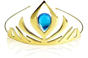 Kuzhi Princess Queen metall tiara kröningskrona (guld) för vuxna och tonåringar