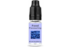 oceanevo® Food Flavoring 10ml Highly Concentrated Food Flavour – Natural Liquid Essence for Baking, Cooking, Sweets, Cakes, Shakes (Blue Raspberry)