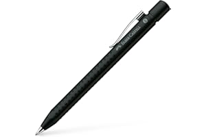 Faber-Castell Długopis ze średnią końcówką Grip 2011 - Frost Black, niebieski kolor atramentu