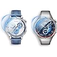heus [3 Pack] 9H Tempered Glass Screen Protector for Huawei Watch GT5/GT5 Pro 46 mm, Anti-Scratch 9H Ultra-thin Protective Film Cover Glass Accessories for Huawei Watch GT5/GT5 Pro 46 mm