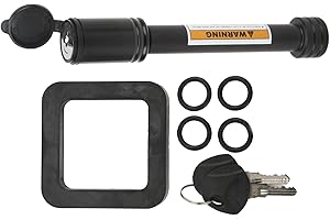 PHEFOP Schloss Set 5/8-8 -Chool Tope Sprart Trailer Couplage sur Le 2 pavé de Boxe Bas pour Reese Curt Anderson Hitches Black