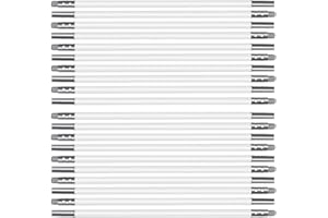 HONEYHOUSE Nylon Stangen 800 cm, 20 Flexible 410 mm Stange,Können bis zu 400 cm Reichen