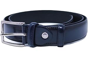 Evoga Cintura elegante uomo vernice ecopelle casual business cerimonia