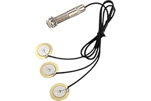 DEMERAS Gitarren Piezo Tonabnehmer Vorverdrahteter Tonabnehmer Piezo Verst?rker Wandler f¡§1r das Ersatzteilzubeh?r f¡§1r die Gitarre, aufsammeln