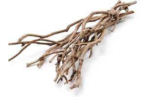 ‎NADECO NaDeco Tee Busch Zweige Natur, Länge ca. 50cm, | Tea Bush | Dekozweig | Dekoast | Dekobaum | Deko Zweige | Deko Äste | Vogelspielzeug | Sitzstange in Vollieren