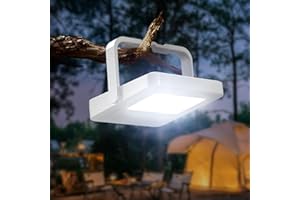 INTELAMP Lampada da campeggio a LED, impermeabile, per campeggio, avventura, pesca, attrezzatura di emergenza